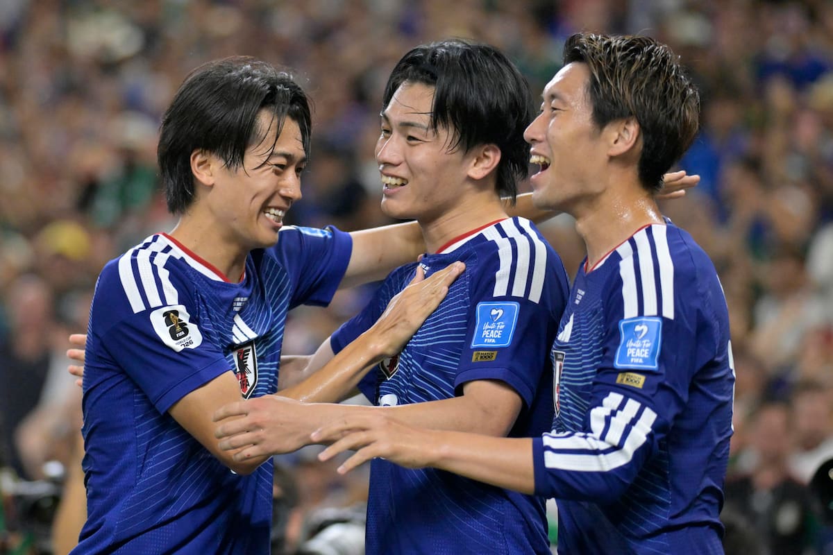 Japón goleó a Tünez en Monterrey. Foto. EFE.