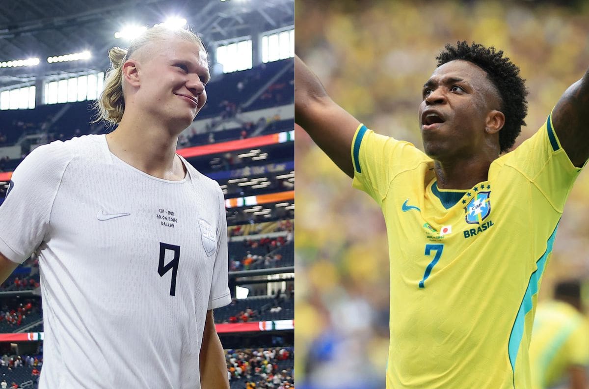 Brasil vs. Noruega: esta será la forma de ver en Chile el partido entre Vinícius y Haaland