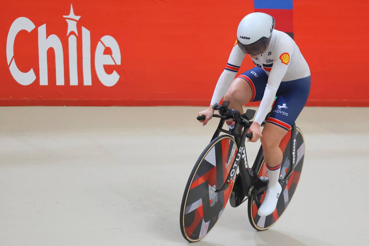 Se realiza en el Velódromo de Peñalolén hasta el 26 de octubre. Foto: Agencia Aton