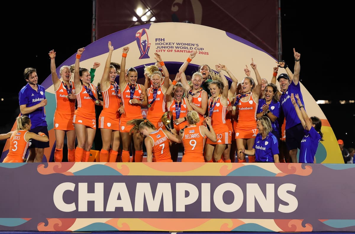 Países Bajos se coronó campeón del Mundial de Hockey Femenino Junior tras vencer a Argentina en Santiago