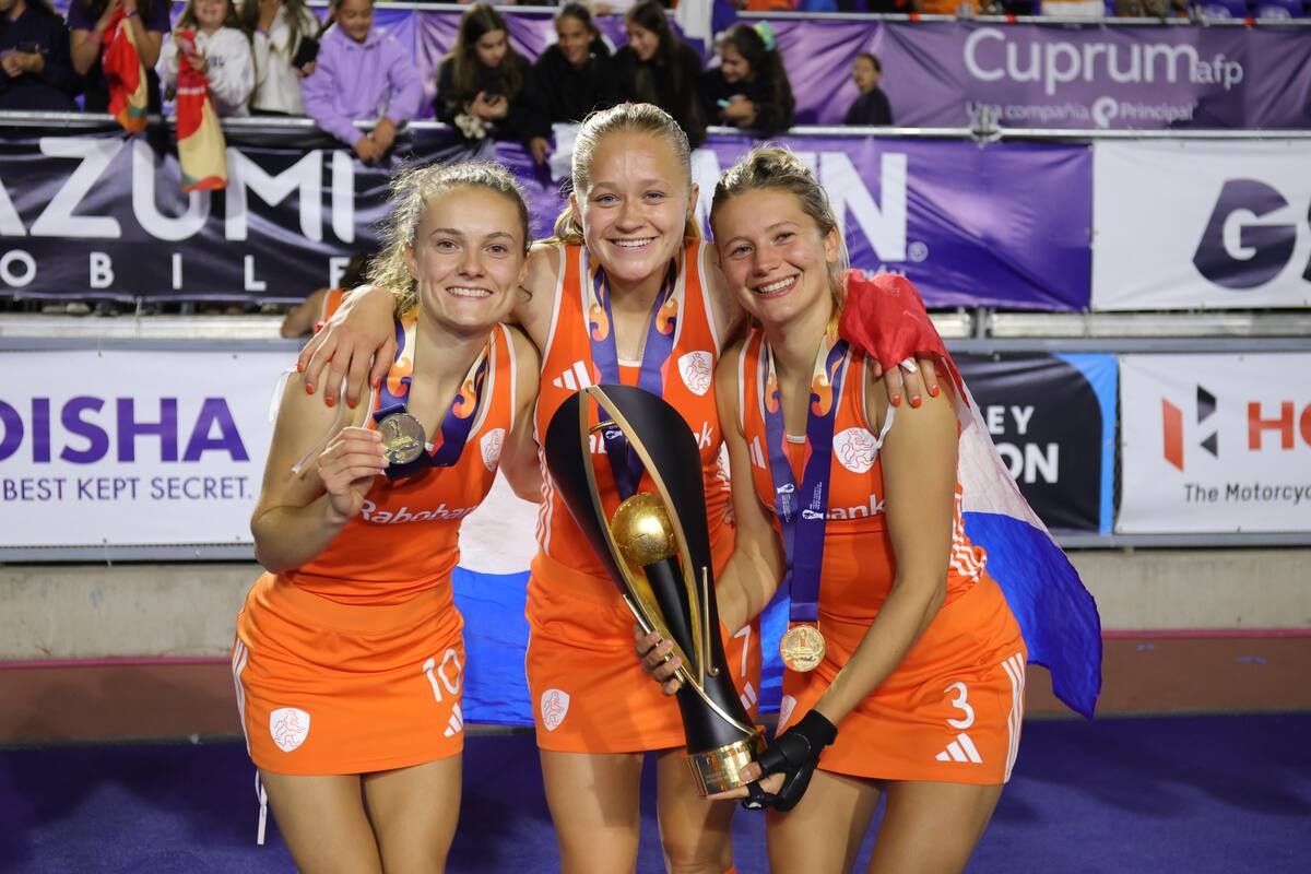 Países Bajos se quedó con el título. Foto: ChileHockey.