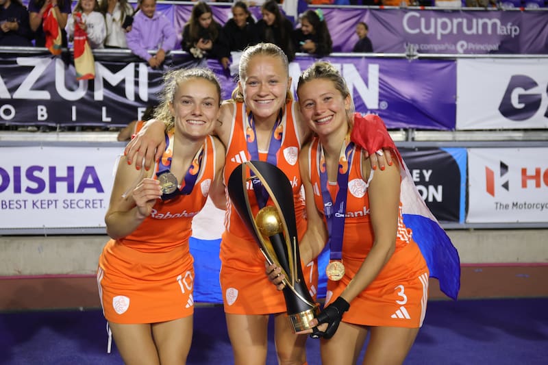 Países Bajos se quedó con el título. Foto: ChileHockey.