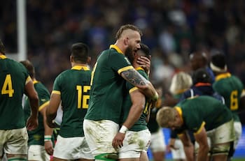 Sudáfrica defiende el título mundial y es el primer tetracampeón del rugby