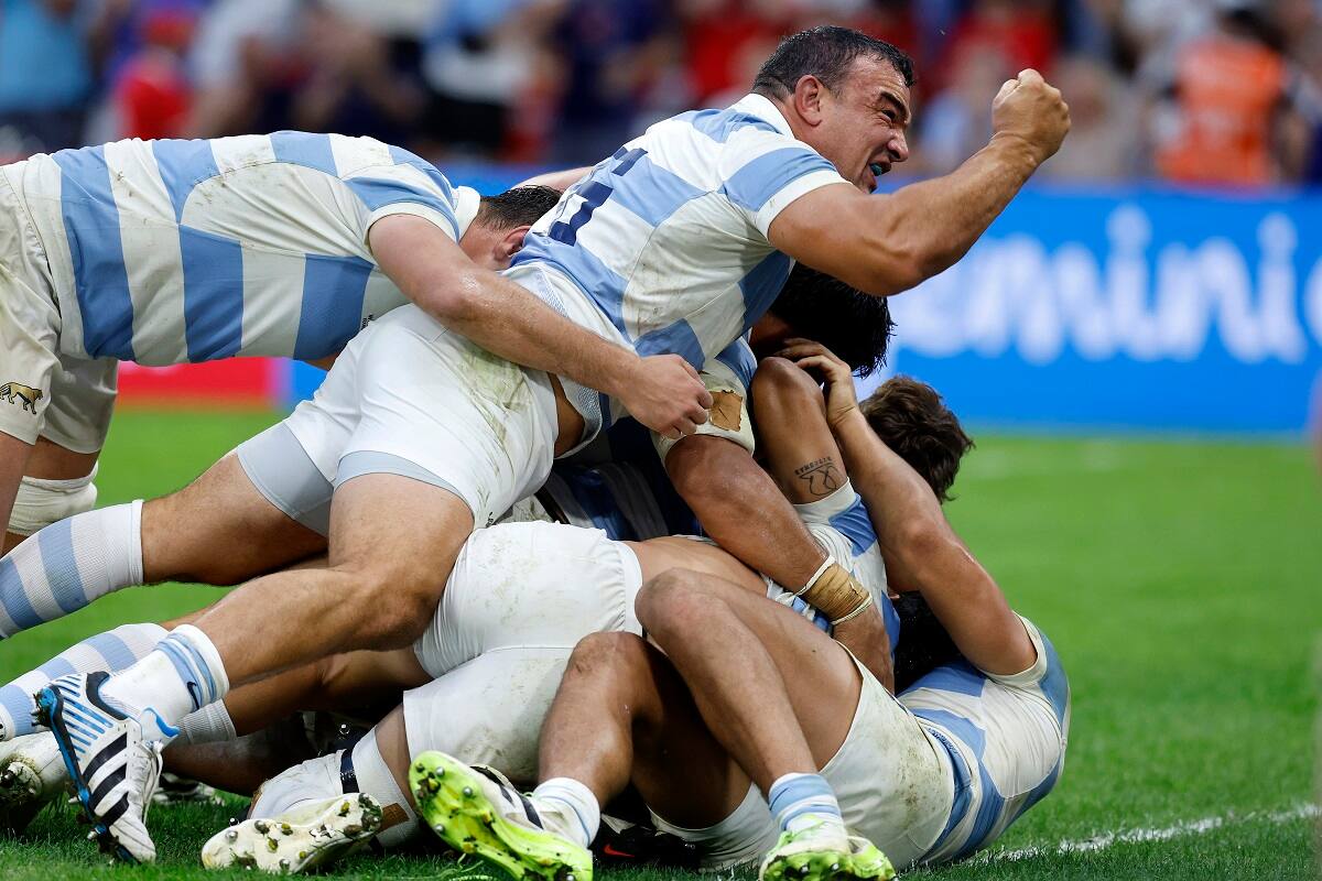 Los Pumas de Argentina. EFE
