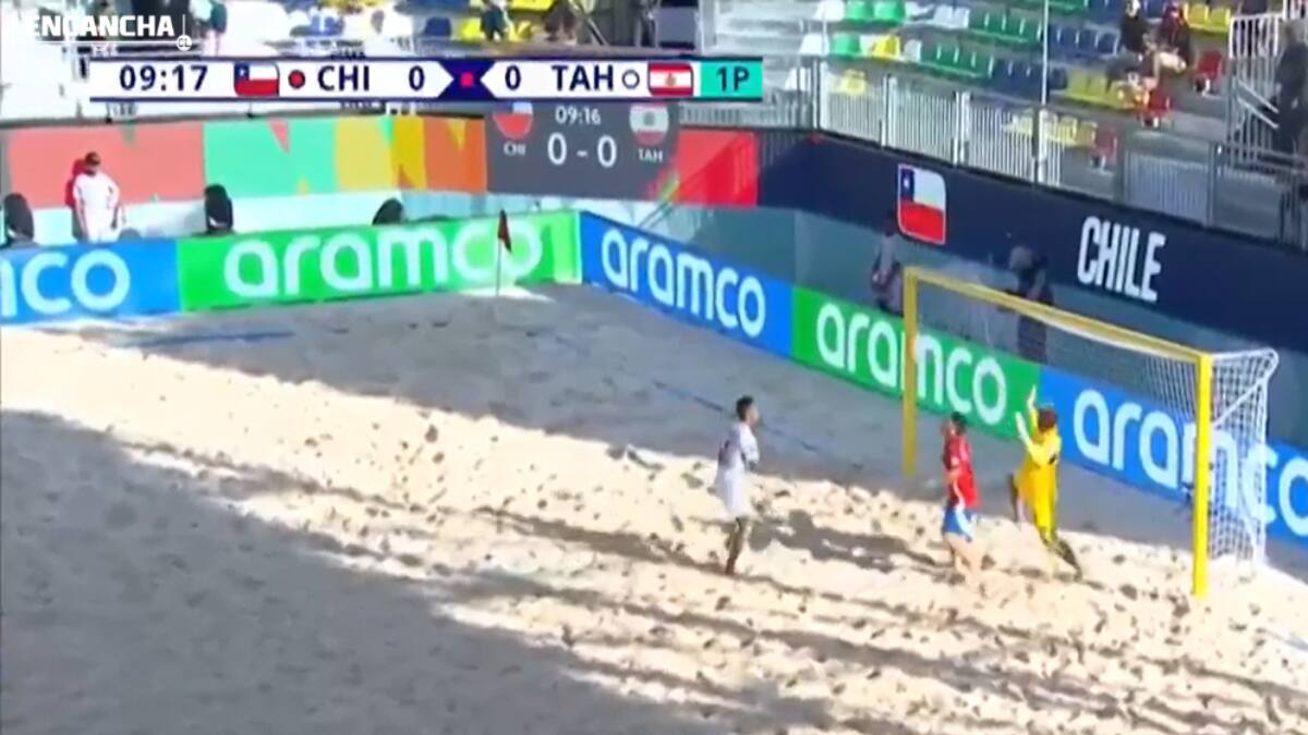 VIDEO | Este es el histórico primer gol de Chile en un Mundial de Fútbol Playa