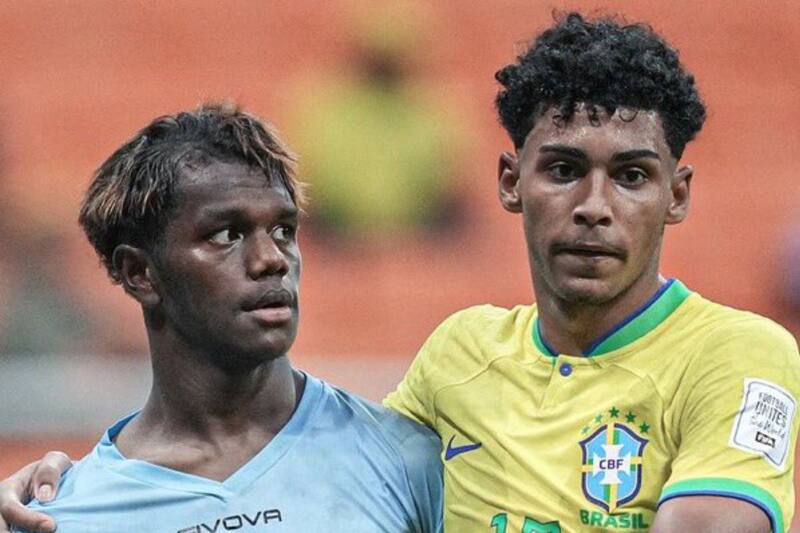 Brasil tuvo 81 tiros al arco en su victoria por 9-0 sobre Nueva Caledonia.