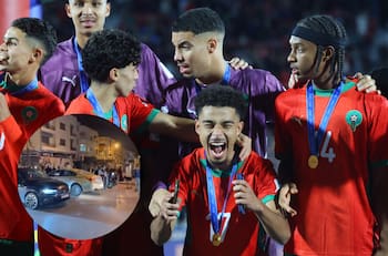 VIDEO | Locura total: así fueron los festejos en Marruecos tras el título del Mundial Sub 20