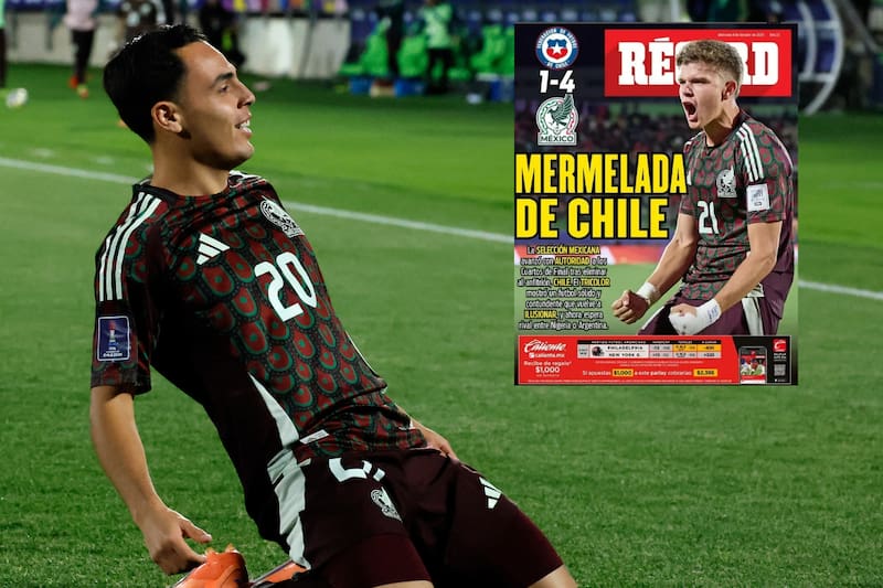 En México festejaron el triunfo de El Tri ante La Roja.