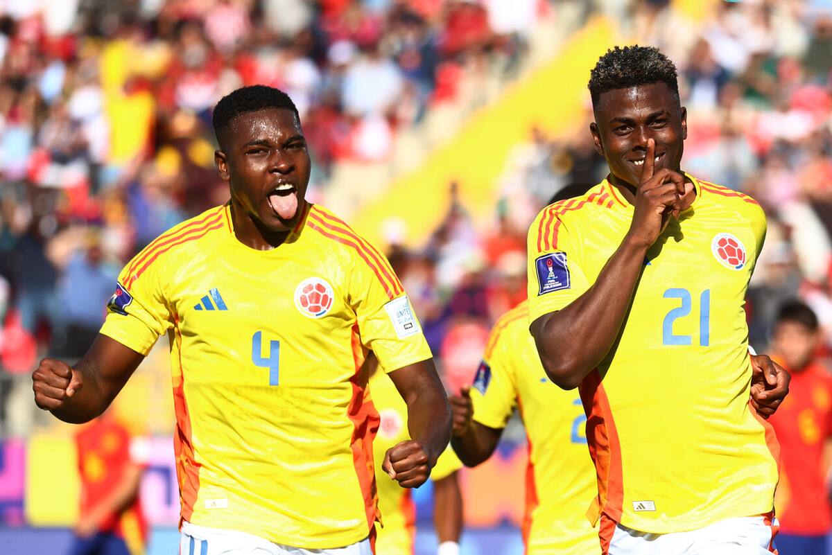 Colombia clasifica a semifinales del Mundial Sub 20 tras vencer a España . Foto: Aton.
