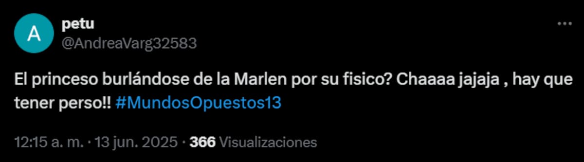 Algunas de las furiosas reacciones en contra de Princeso y Yoan por sus burlas hacia Marlen Olivari.