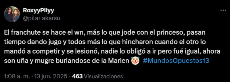 Algunas de las furiosas reacciones en contra de Princeso y Yoan por sus burlas hacia Marlen Olivari.