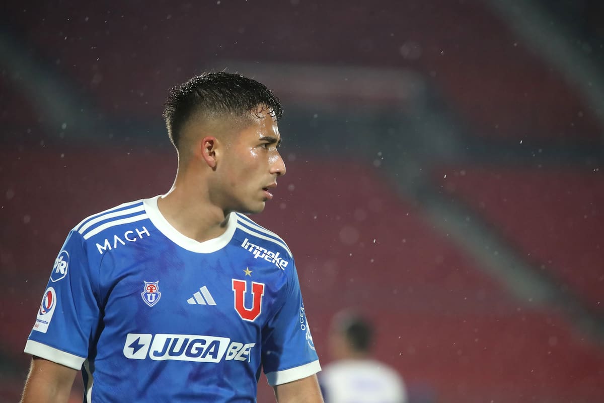 El jugador de Universidad de Chile, Lucas Assadi.