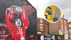 Al lo Liverpool en Inglaterra: inauguran en Coquimbo mural en honor a los campeones del fútbol chileno