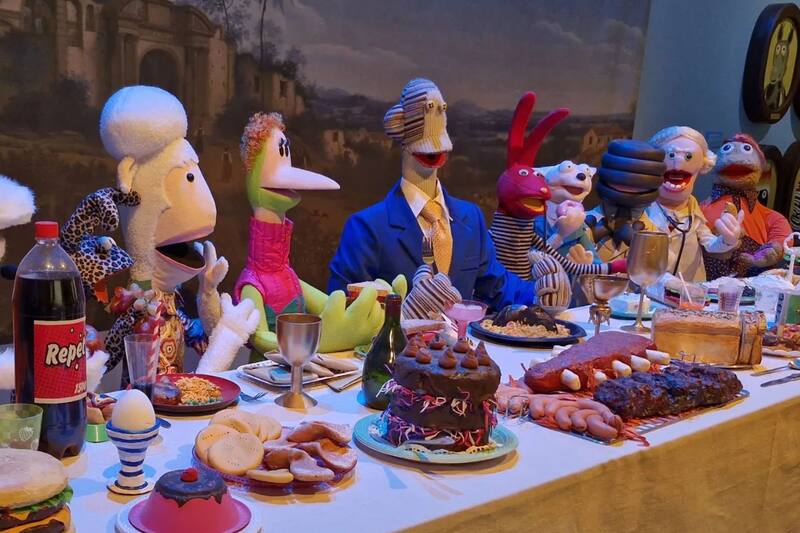 La muestra expone la historia y la trayectoria del popular show conducido por Tulio Triviño y su equipo.