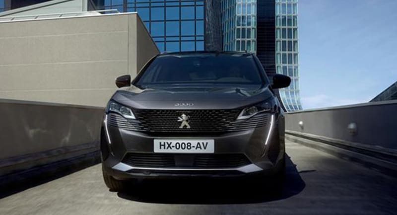 El auto de la cantante chilena.