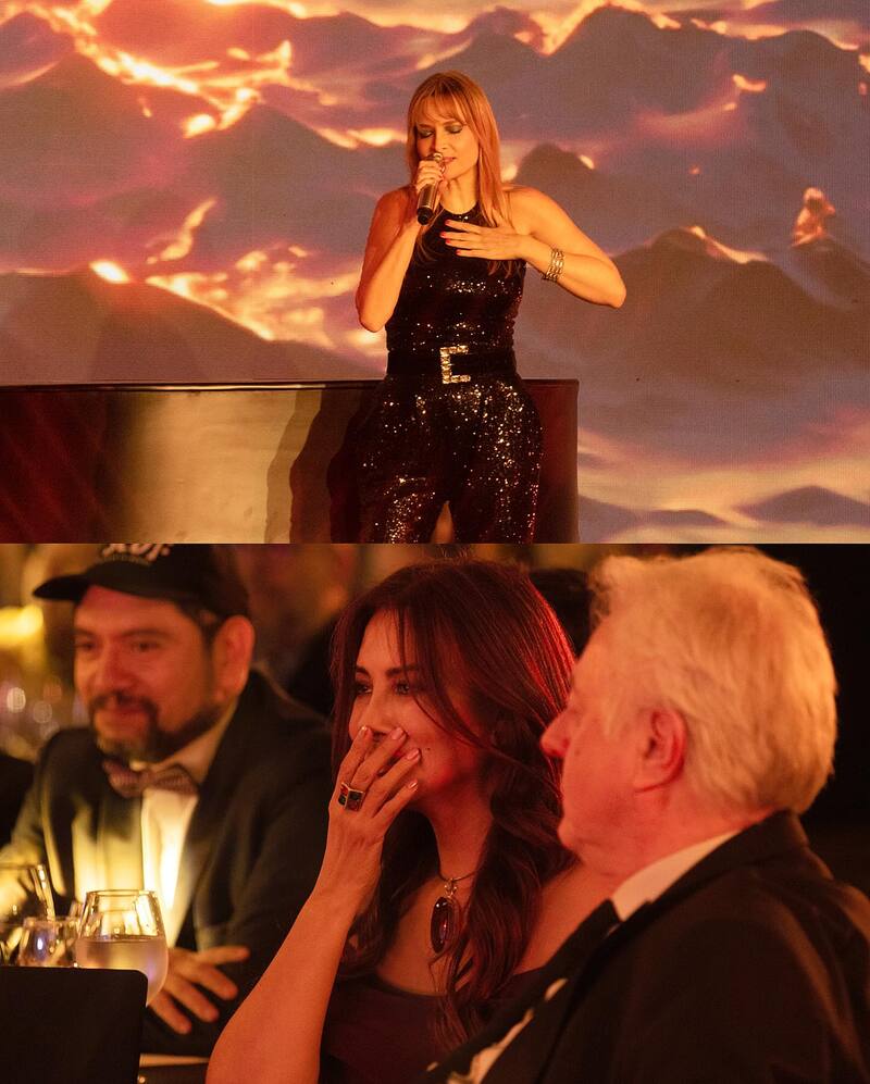 Myriam Hernández fue sorprendida por Nicole y otras artistas nacionales