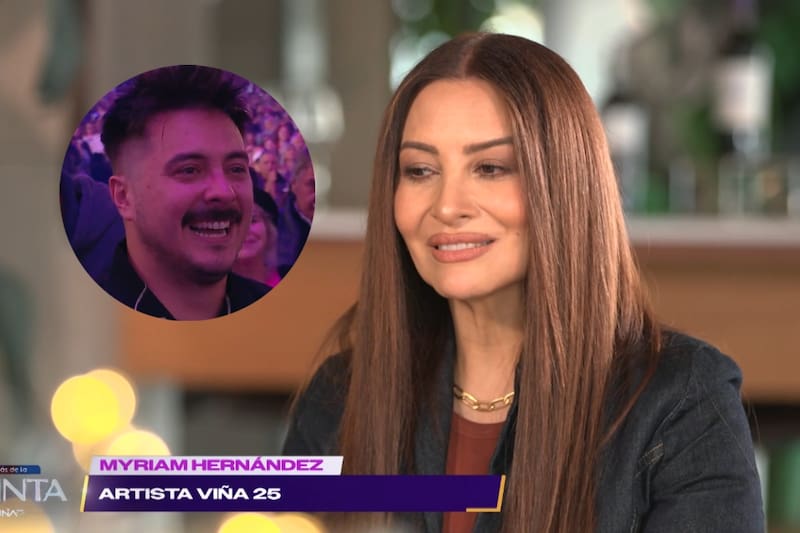 recordó su exitosa presentación en la Quinta Vergara. Créditos: Mega.