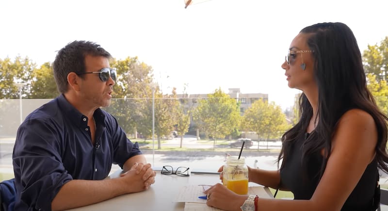 Nacho Gutiérrez habló con Pamela Díaz. Créditos: YouTube.