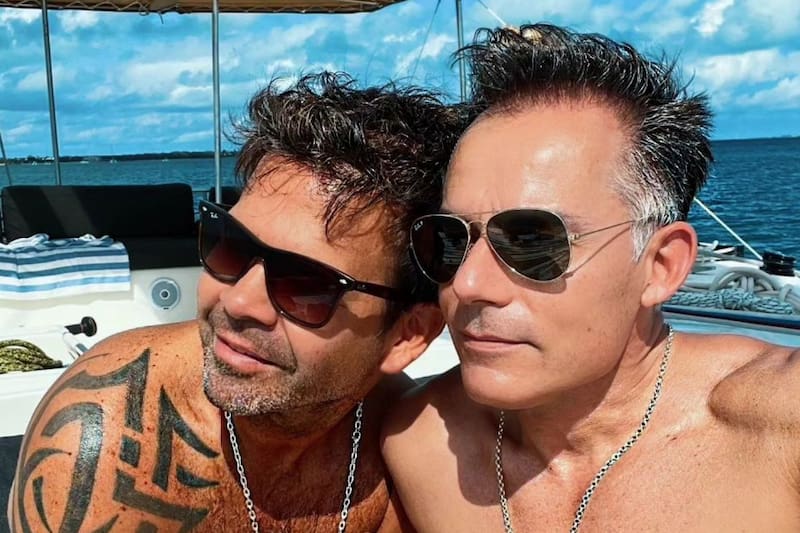 Nacho Gutiérrez y Rodrigo Macaya llevan 12 años juntos. Créditos: Instagram