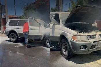 Investigan incendio de vehículo utilizado por el alcalde electo de Cerrillos