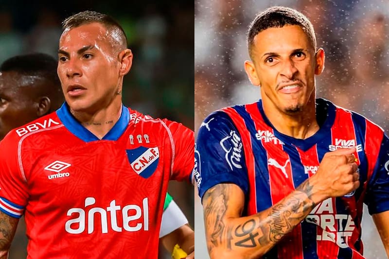 por la fecha 2 del grupo F de Copa Libertadores. Foto: RRSS Club Nacional de Football y Esporte Clube Bahía.