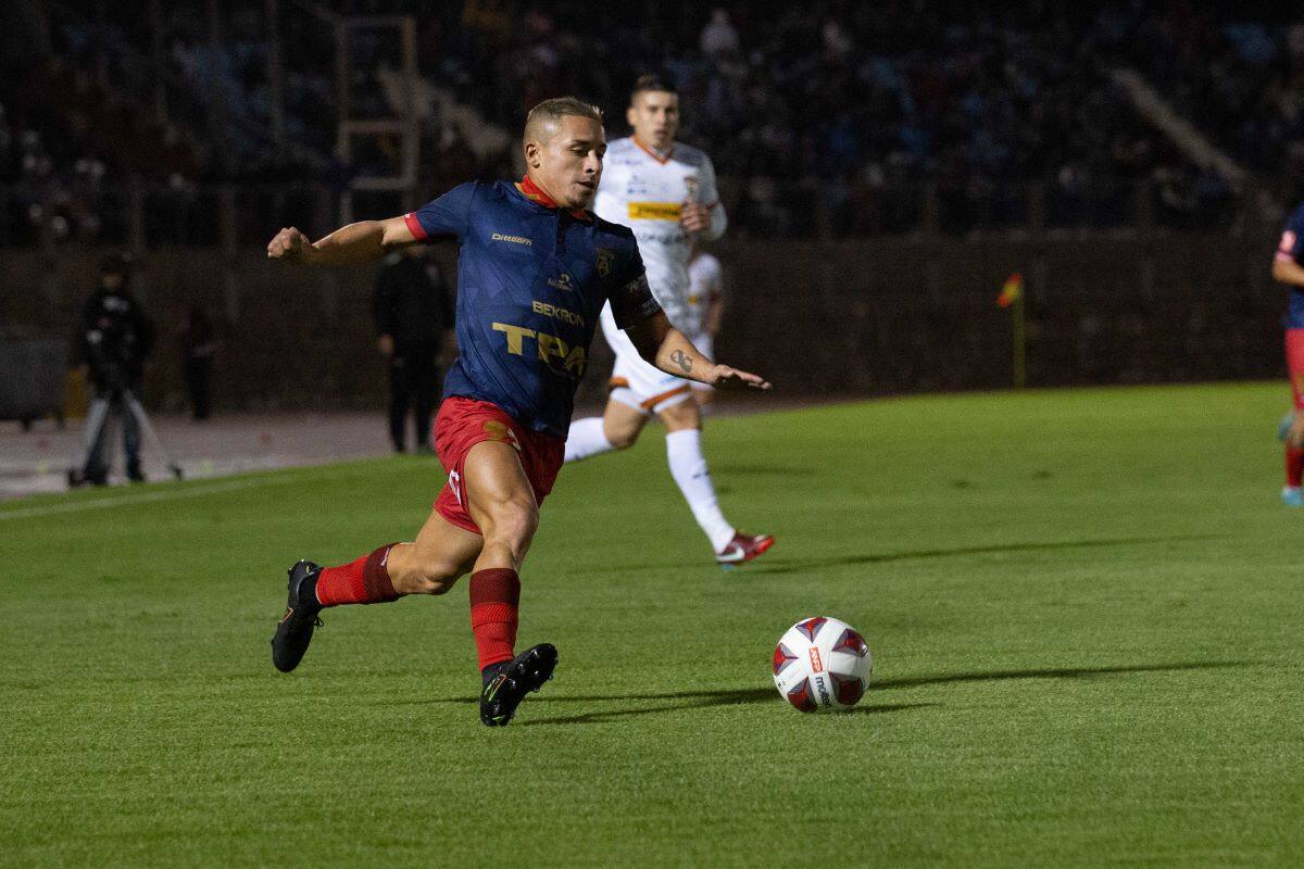 en su época en San Marcos de Arica. Ahora defenderá a Cobreloa. Foto: ATON