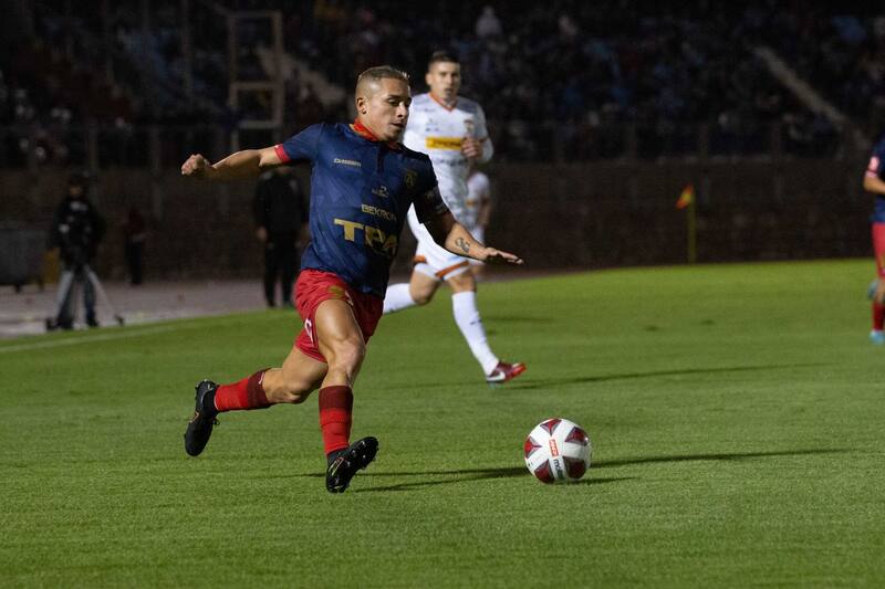 en su época en San Marcos de Arica. Ahora defenderá a Cobreloa. Foto: ATON