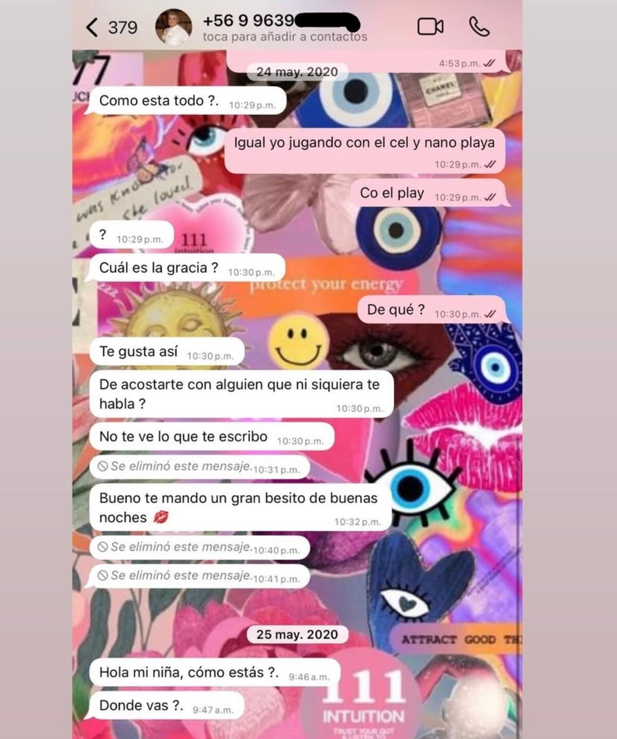 El empresario se lanzó contra su padre.