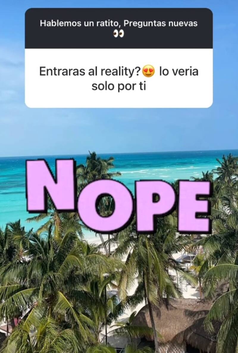 Nano Calderón asegura que no entrará a "Palabra de Honor". Créditos: Instagram