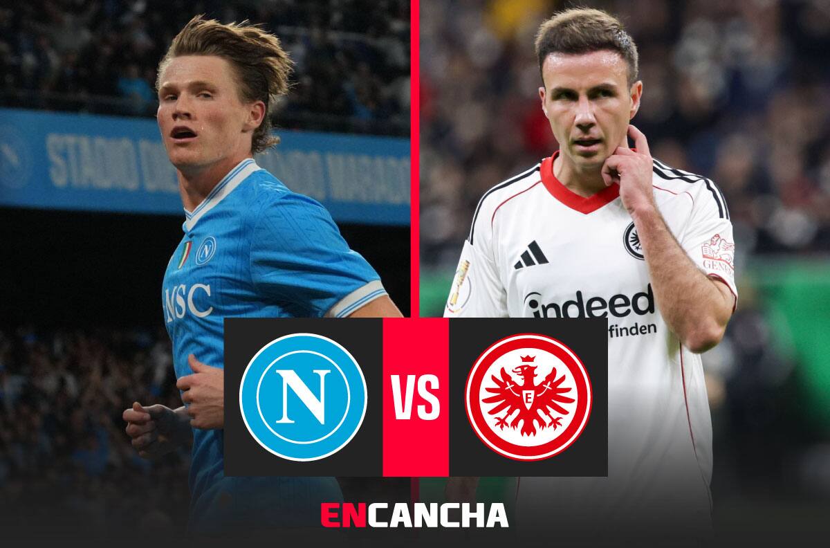 MARCADOR FINAL | Napoli 0 - Eintracht Frankfurt 0 por Champions League 2025-2026