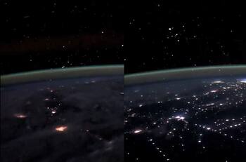 VIDEO | Astronauta de la NASA capta “luciérnagas cósmicas” desde la ISS