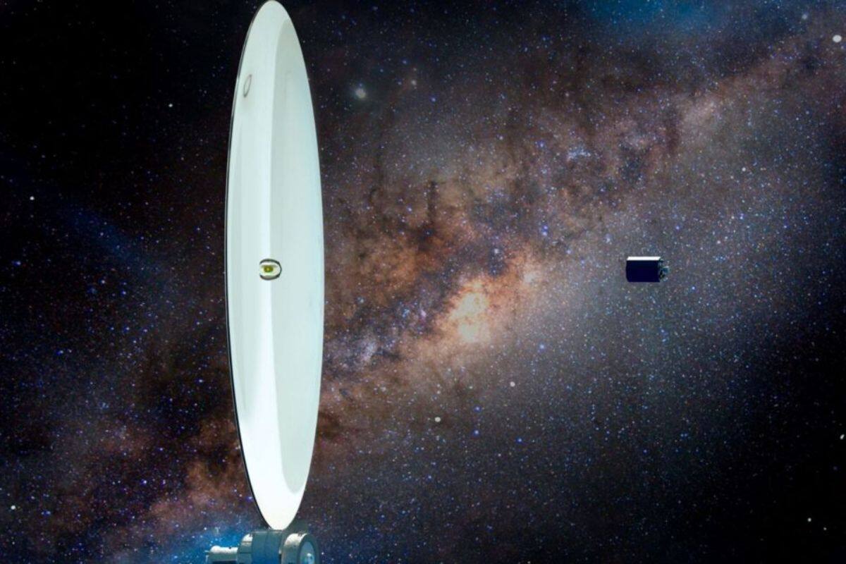 El uso de este telescopio con espejos líquidos podría detectar vida fuera de la Tierra.
Créditos: Astrobitacora.