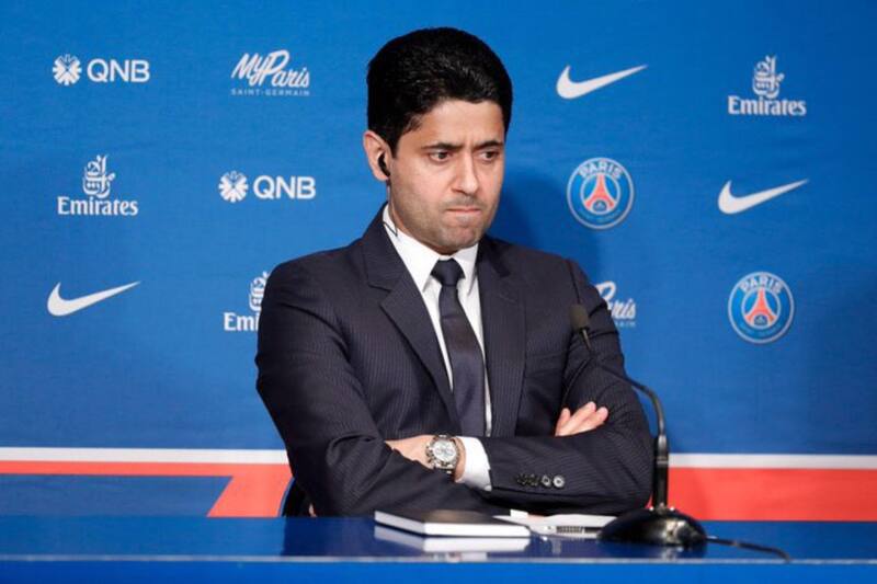 Nasser Al-Khelaïfi, presidente PSG. Foto: Twitter