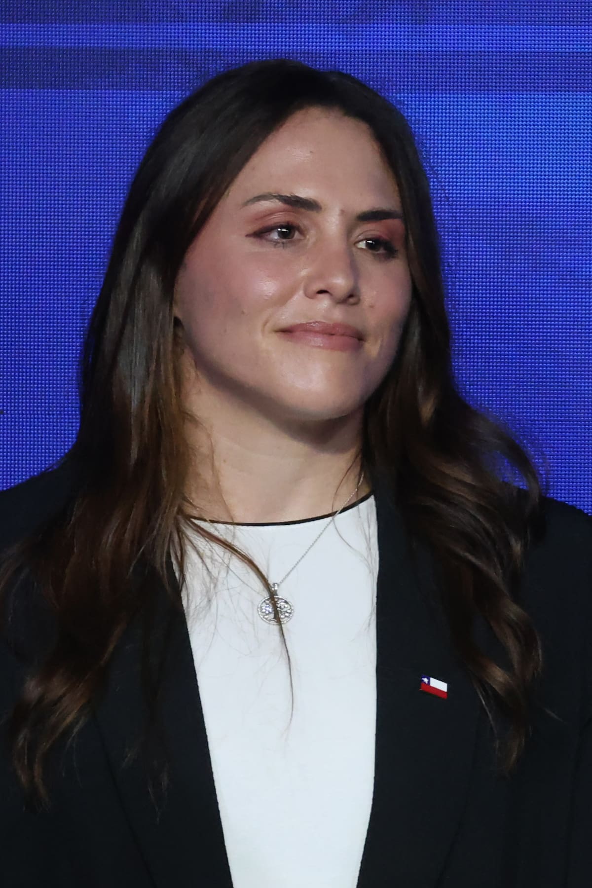 El día en que fue anunciada oficialmente como ministra del Deporte del gobierno de José Antonio Kast.