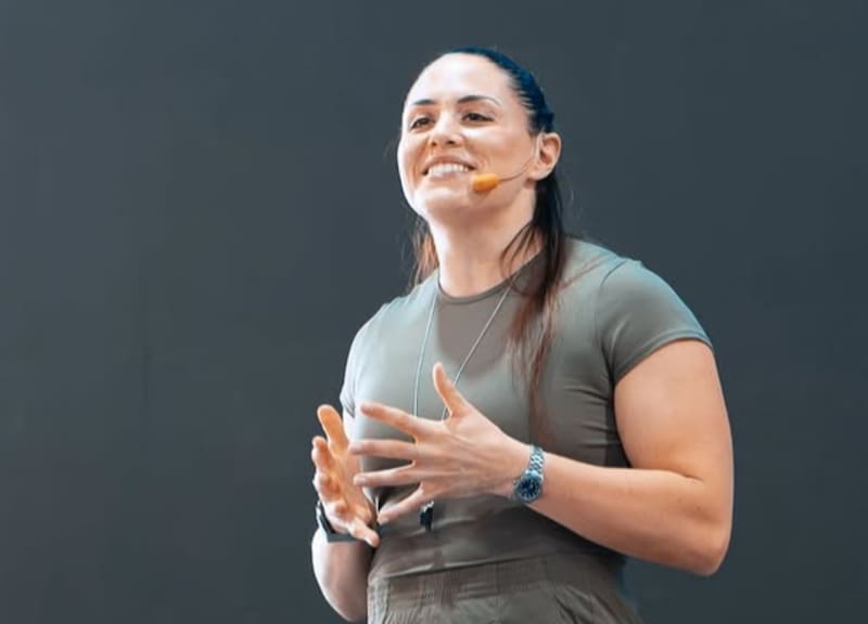 La futura ministra del Deporte. Foto: @nataliaduco en Instagram.