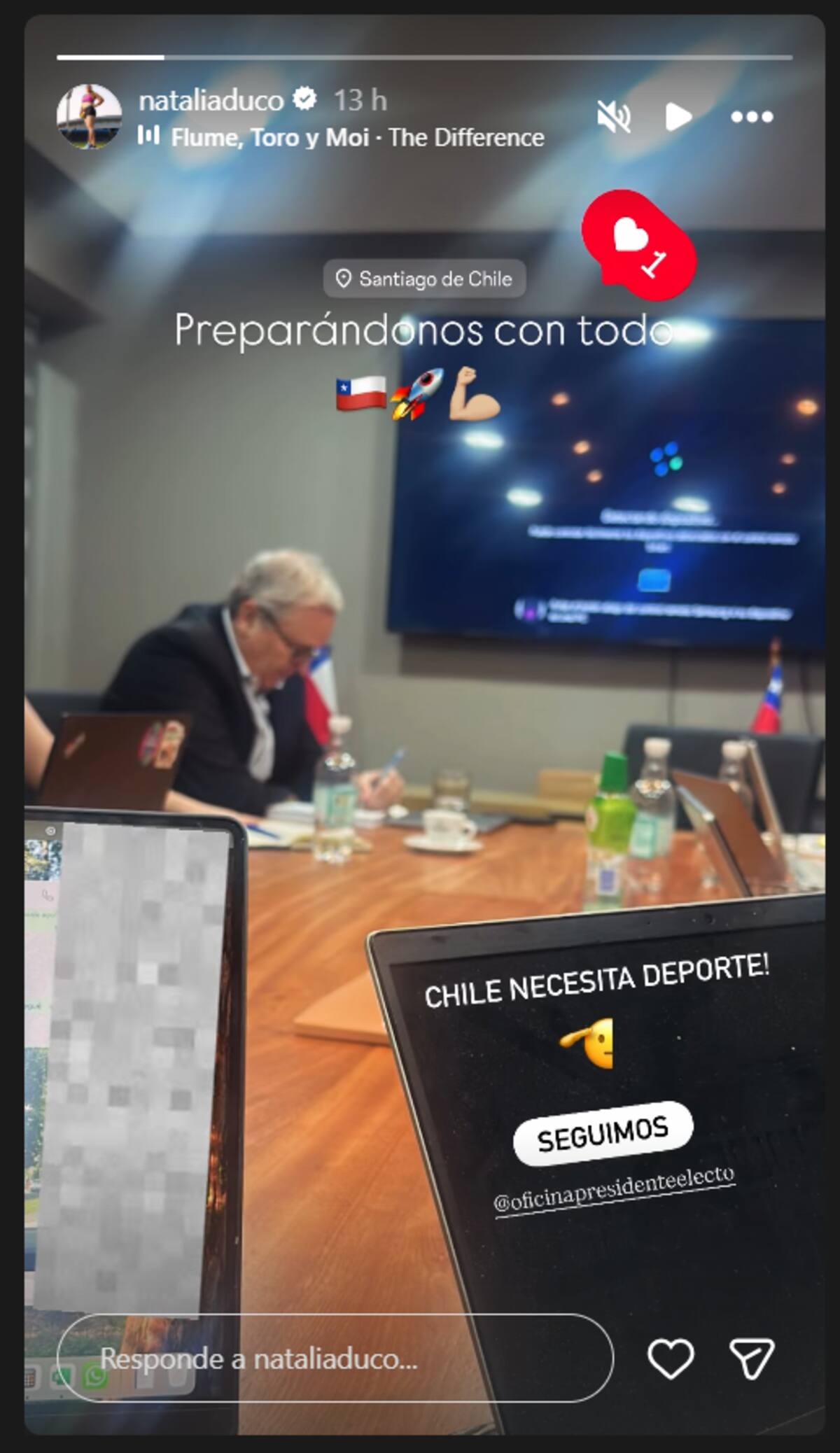 El mensaje de la nueva ministra.