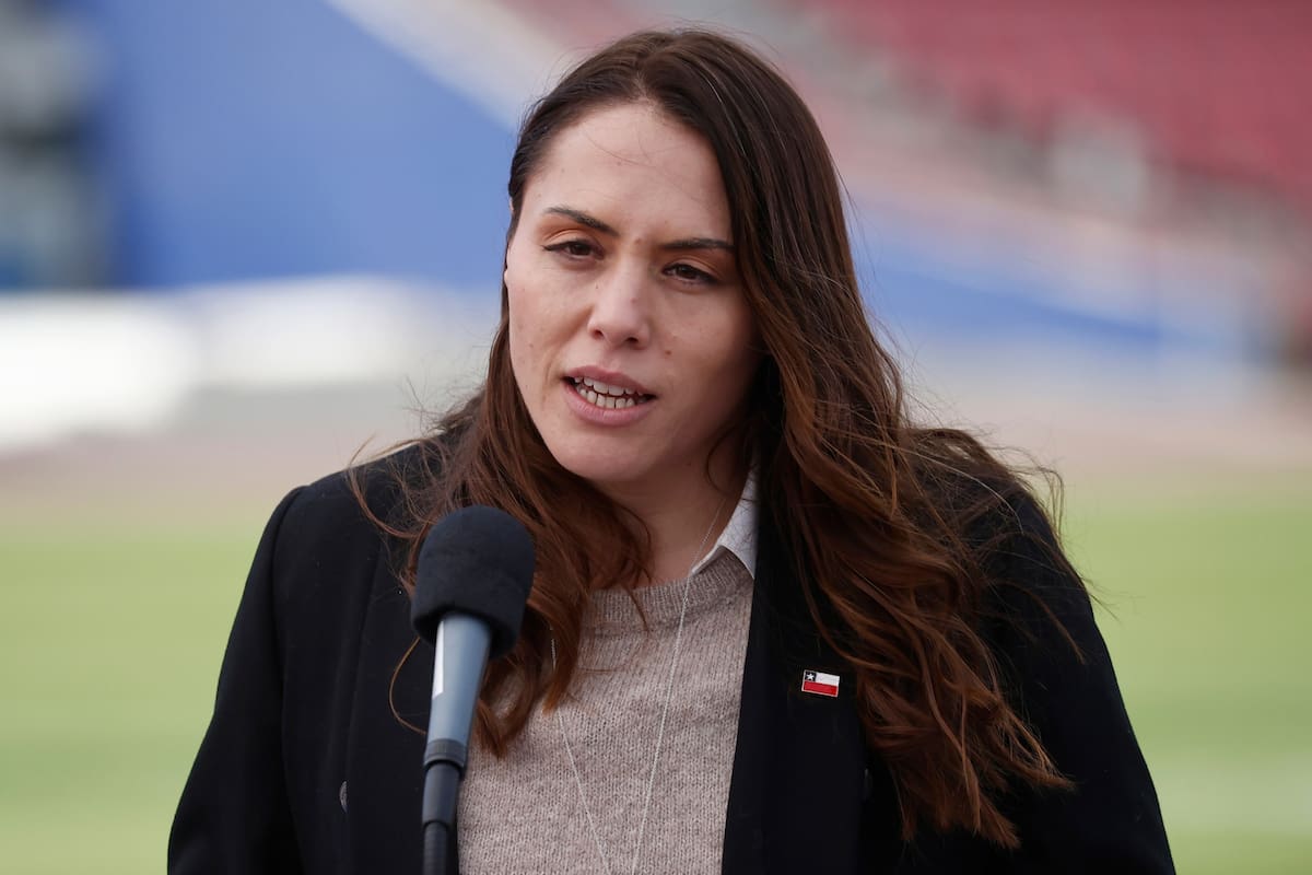 Ministra del Deporte. Foto: Agencia Aton.