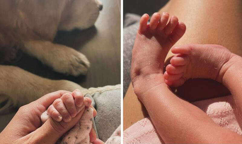 Natalia López compartió fotos de su bebé. Créditos: Instagram