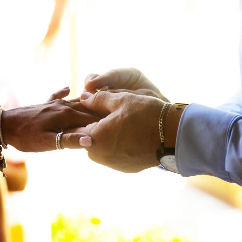 se casaron por el civil.