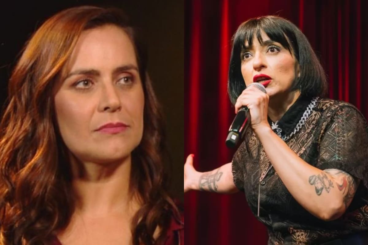 La actriz se lanzó contra la comediante.