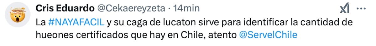 La infuencer se llenó de críticas.