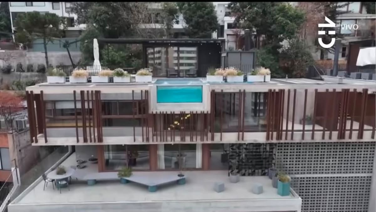 Mostró su nuevo penthouse en Primer Plano.
Foto: CHV