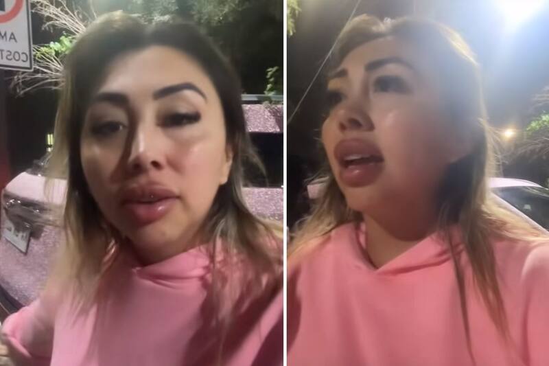 logró escapar del portonazo. Créditos: Instagram