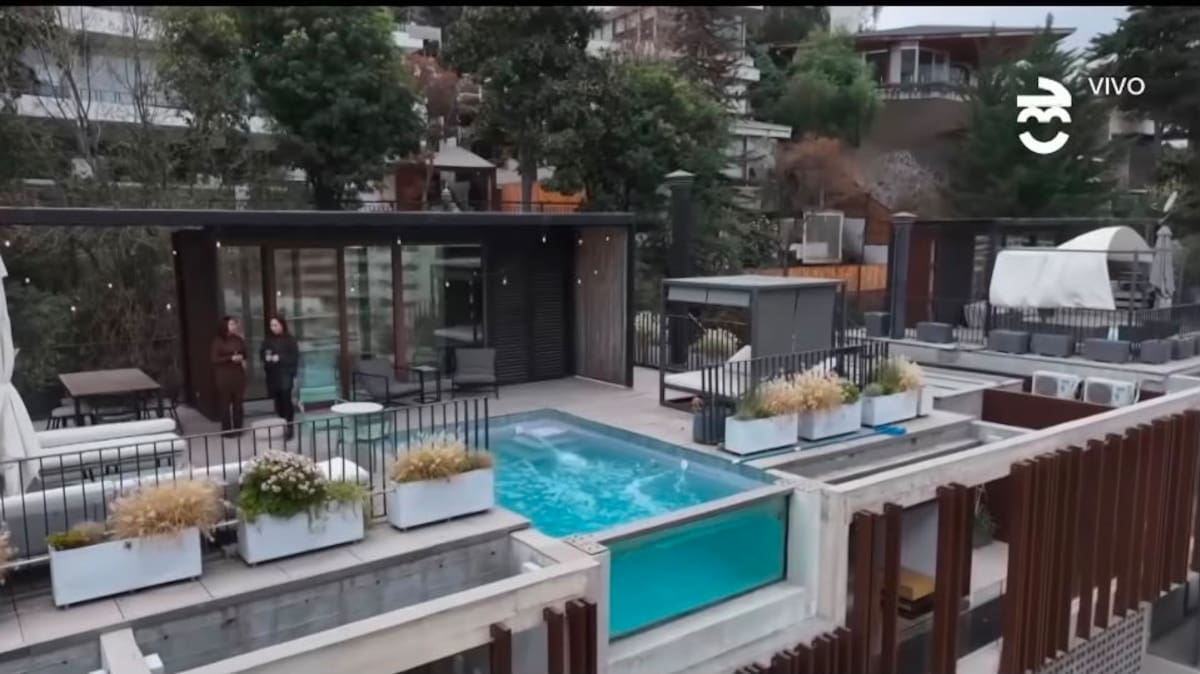 Mostró su nuevo penthouse en Primer Plano.
Foto: CHV
