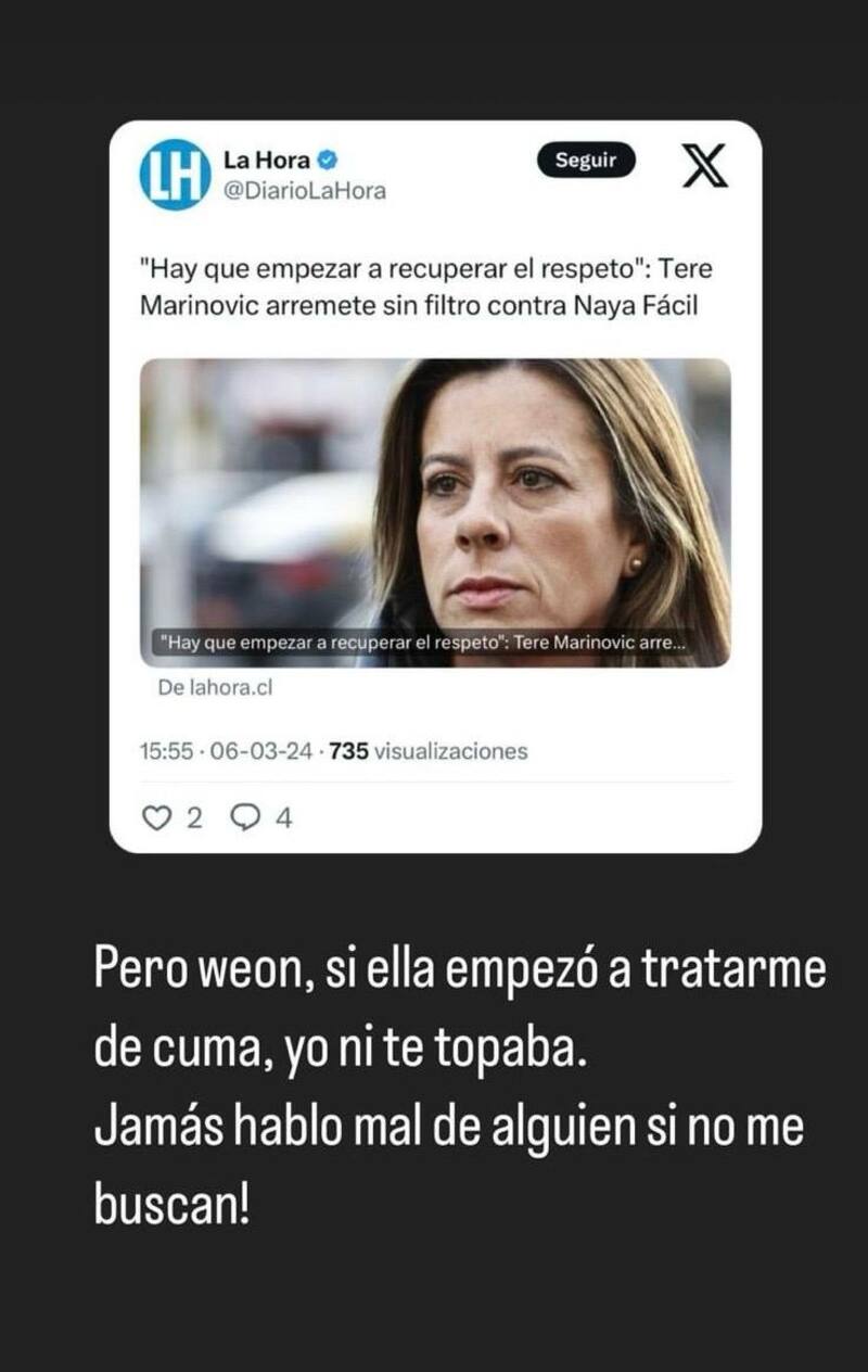 La respuesta de Naya Fácil.