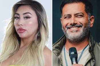 “¿Acaso el Mega te mandó?”: Naya Fácil emplaza a Pedro Rumonit tras polémico chiste en Viña 2025