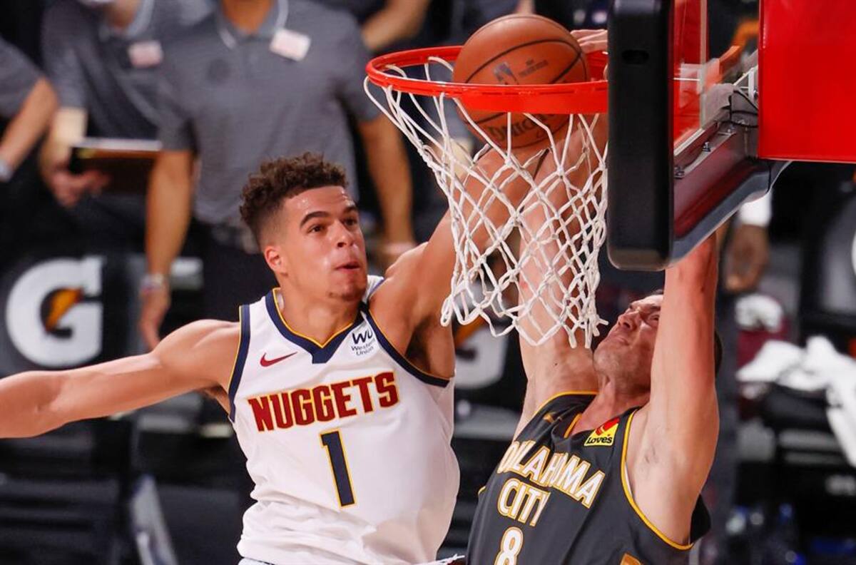 Michael Porter Jr. se lució en el triunfo de los Nuggets de Denver