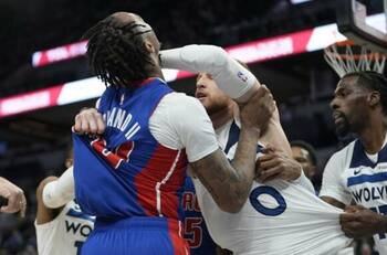 VIDEO | ¡Volvieron los 80 a la NBA!: Tremenda pelea protagonizada por los Detroit Pistons