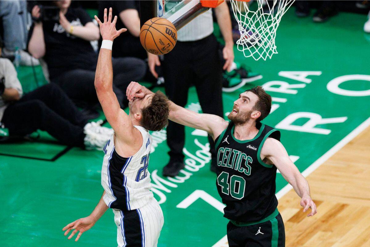 Boston Celtics sentenció la llave ante Orlando Magic. Foto: EFE.
