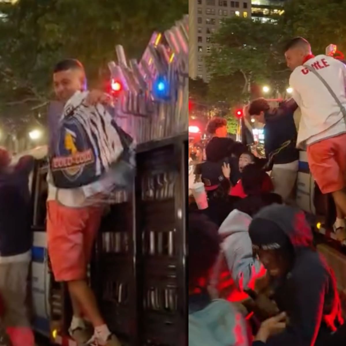 VIDEO | Hincha de Colo-Colo es protagonista en los festejos de los Knicks de Nueva York